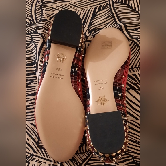 New! Charlotte Olympia sex and pistols cat flat shoes - Picture 7 of 11